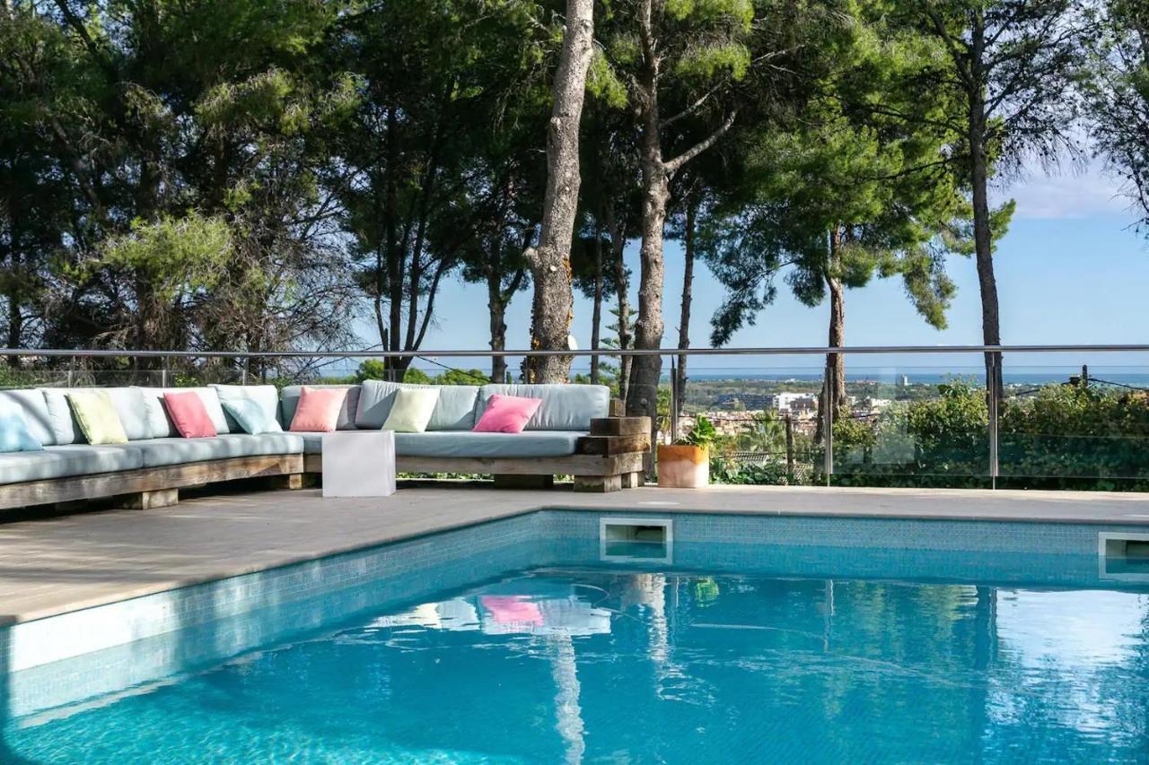 Villa Bella Vista Castelldefels Exterior photo